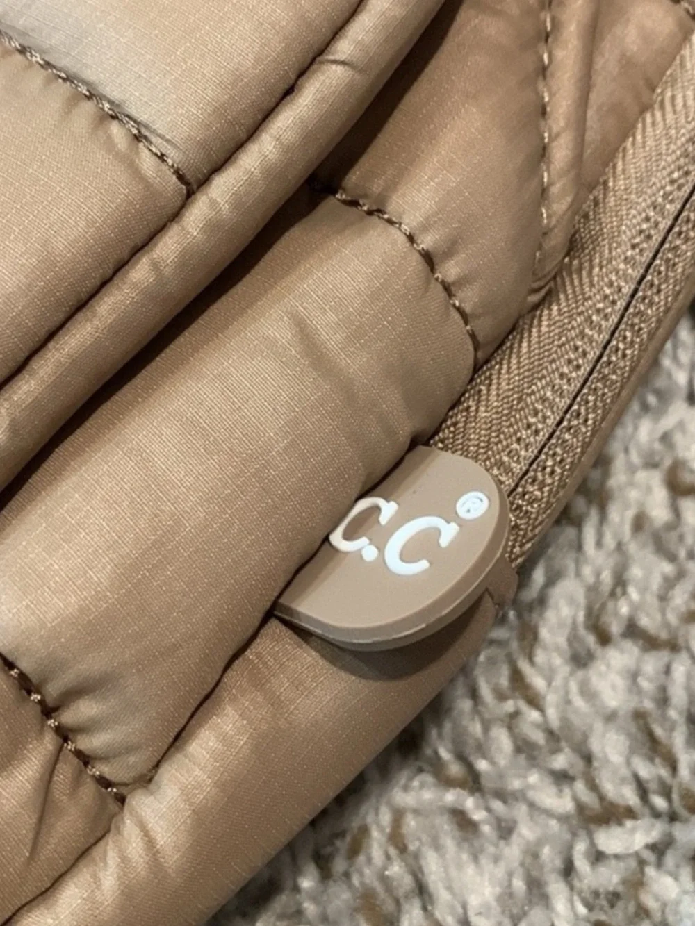 💙C.C Puffer Quilted Sling Crossbody Bag